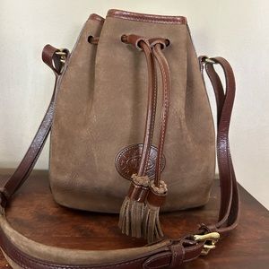 Vintage Dooney & Bourke Nubuck Leather Purse